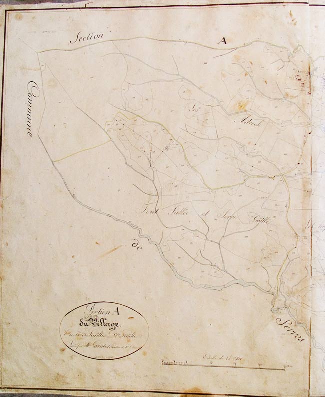 cadastre de 1834