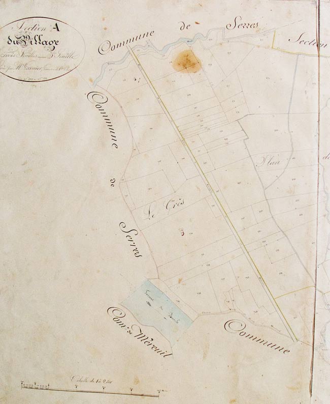 cadastre de 1834