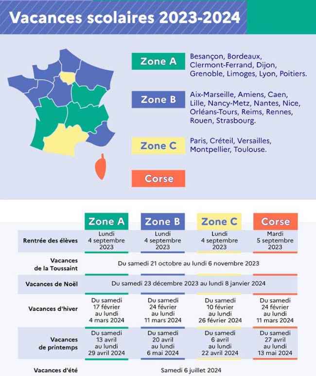 vacances scolaires
