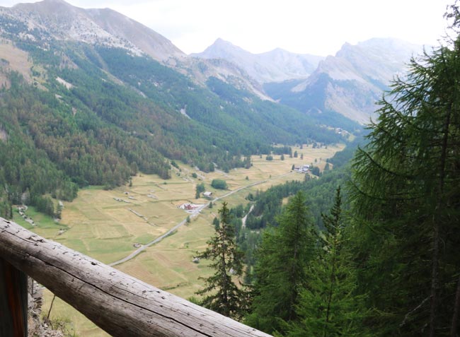 depuis la passerelle