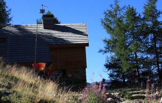 Refuge des Souffles, col des Clochettes et lac Lautier