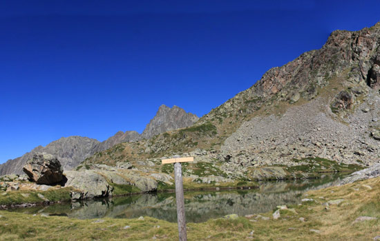 Refuge des Souffles, col des Clochettes et lac Lautier