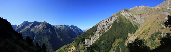 Refuge des Souffles, col des Clochettes et lac Lautier