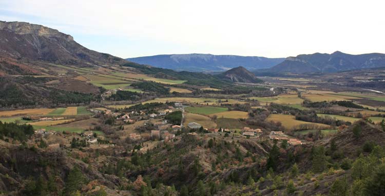 Vue générale de l'agglomération